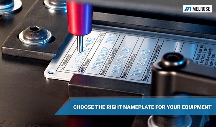 Encoder Label Nameplate How to choose the right nameplate for your equipment? | Melrose ...