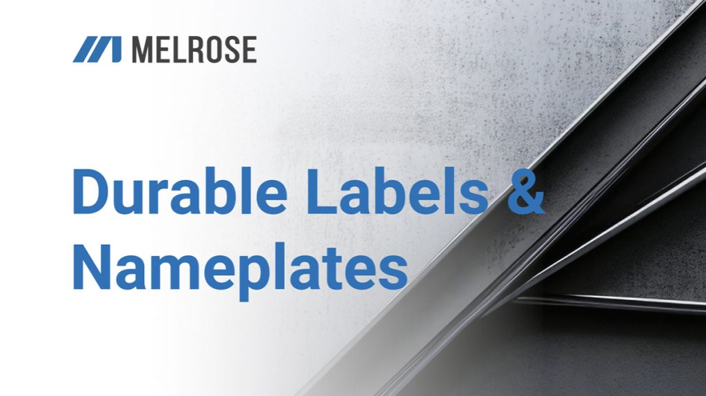 Durable Labels and Nameplates guide.